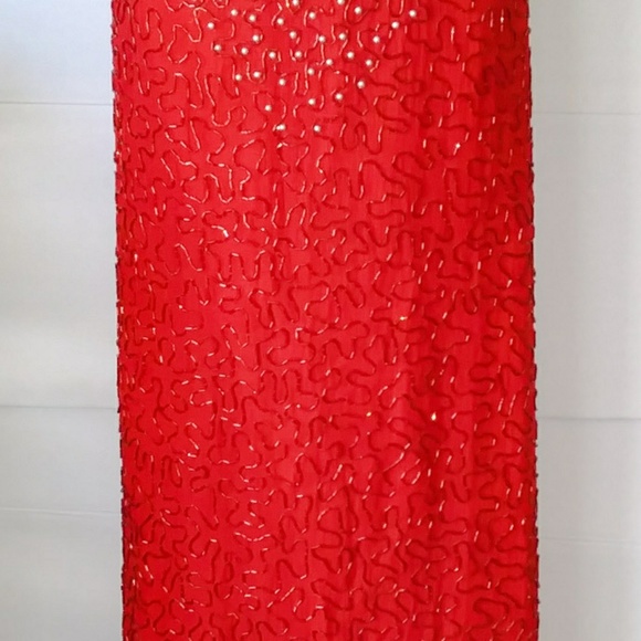 ⭐ WT-Authentic Vintage Evening Gown by Mark & John - Picture 7 of 8